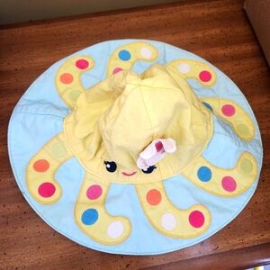 2T-3T Gymboree cotton octopus sun hat